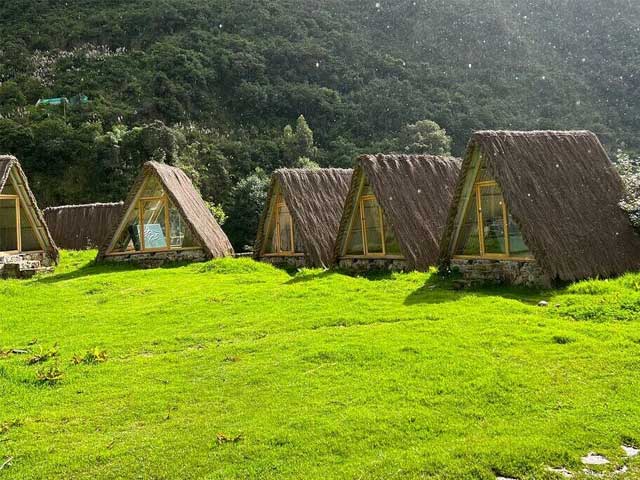 Chawllay campsite along Salkantay Trek route