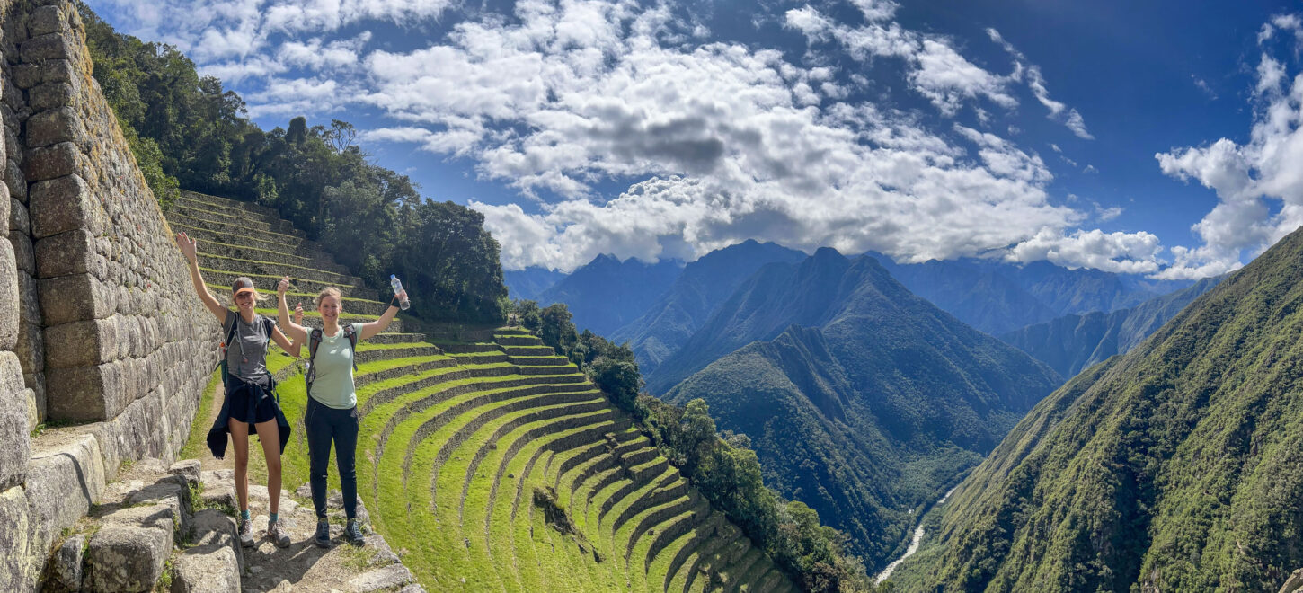 Inca Trail to Machu Picchu hiking route
