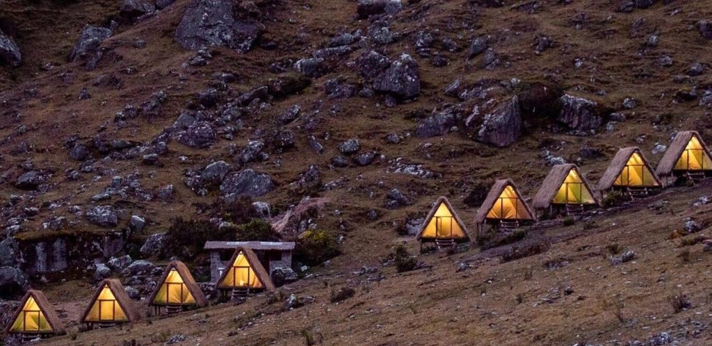Quiswarniyoc campsite on Salkantay Trek